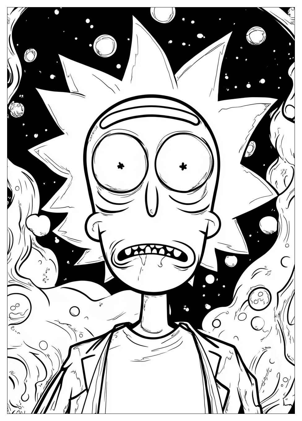 Kolorowanki Do Druku Rick I Morty 14