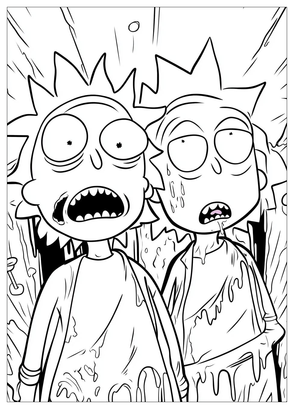 Kolorowanki Do Druku Rick I Morty 16