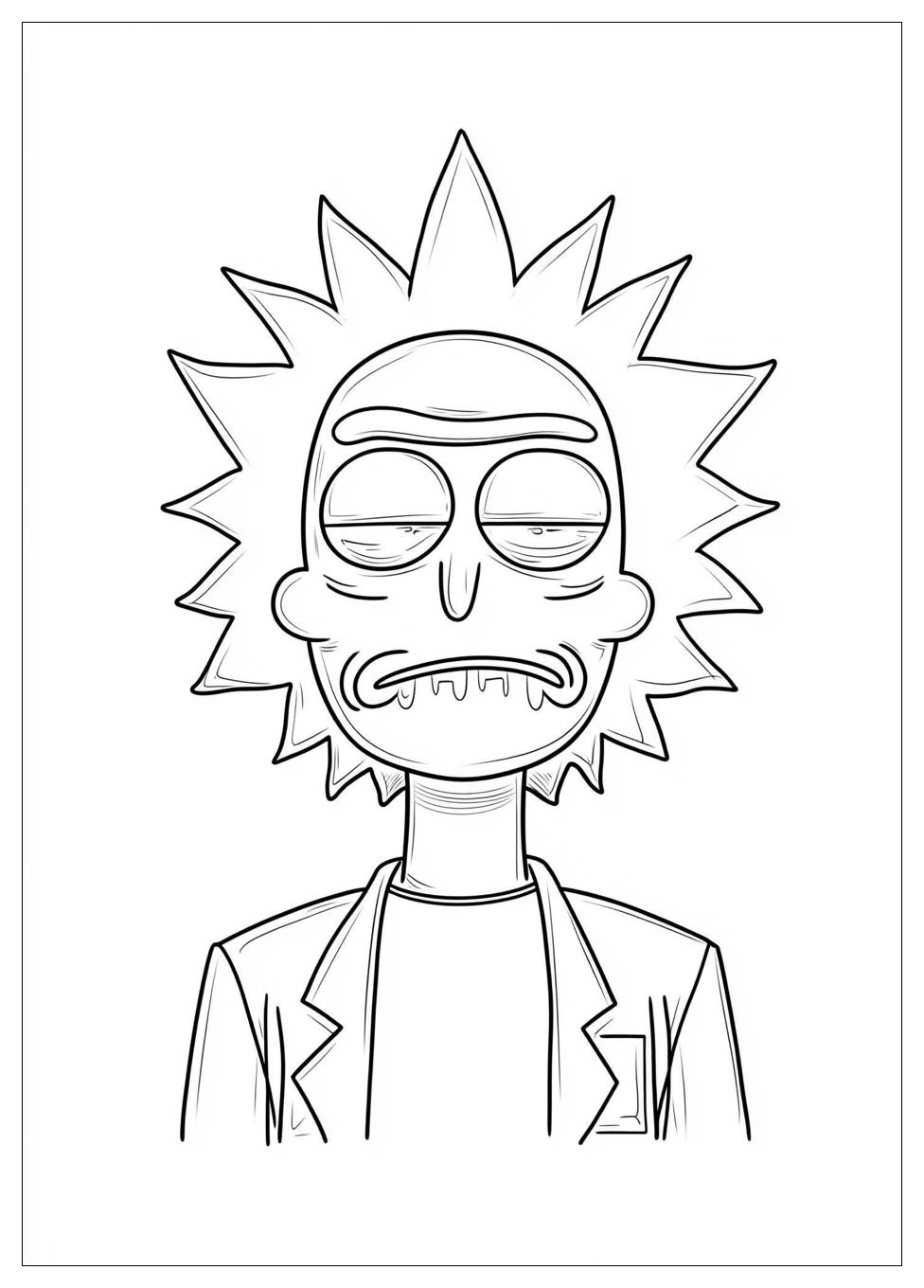 Kolorowanki Do Druku Rick I Morty 18