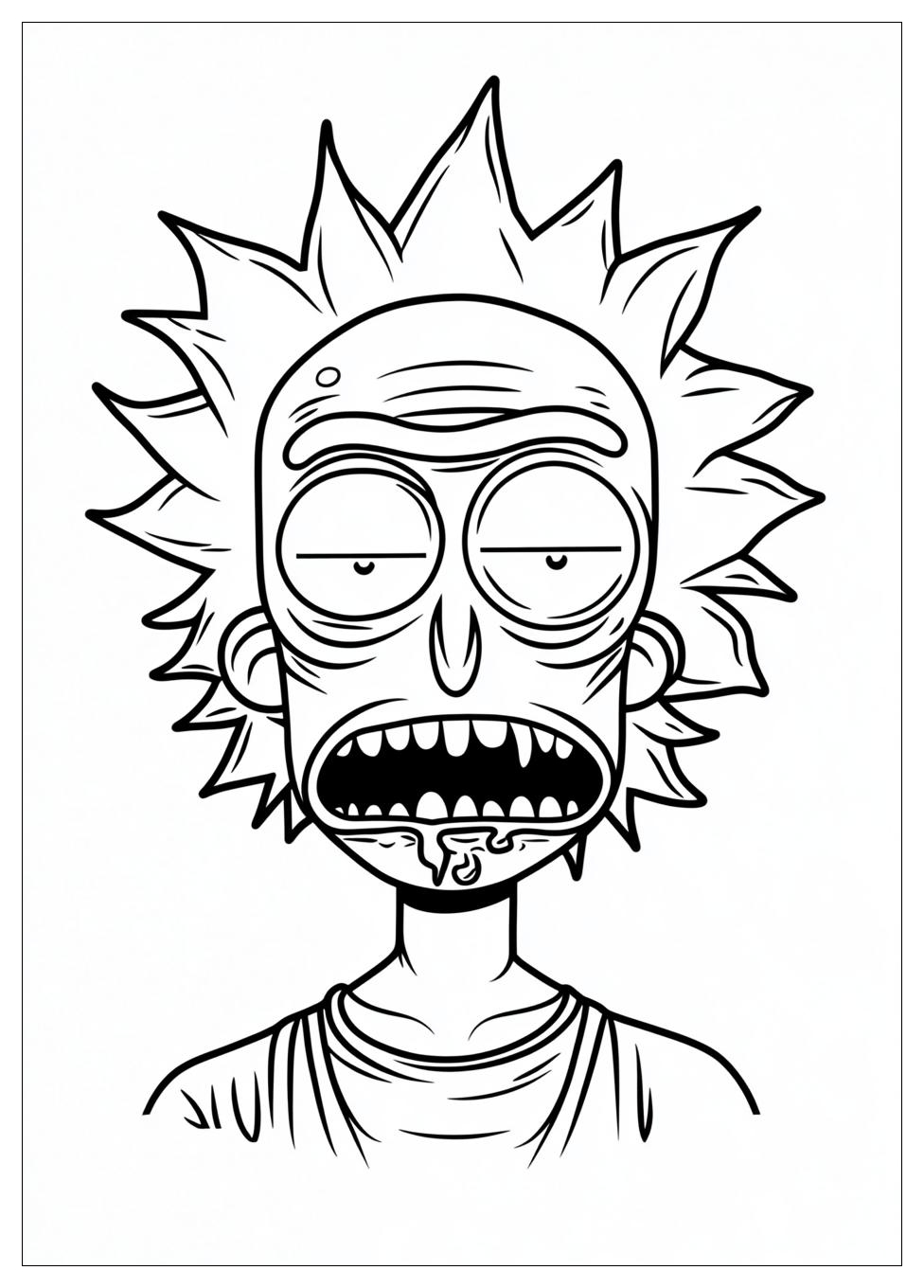 Kolorowanki Do Druku Rick I Morty 19
