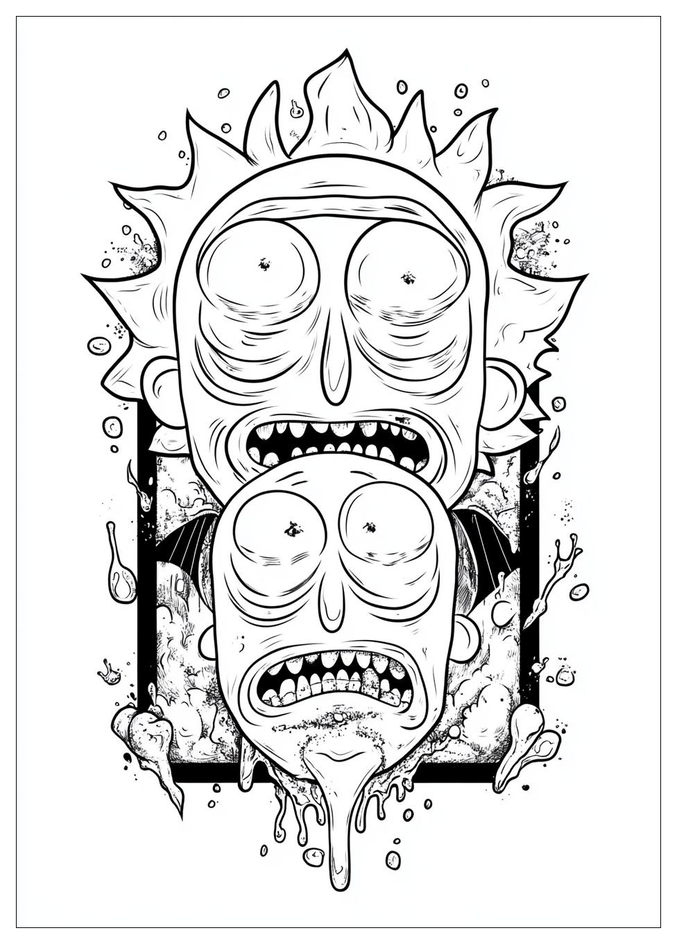 Kolorowanki Do Druku Rick I Morty 2