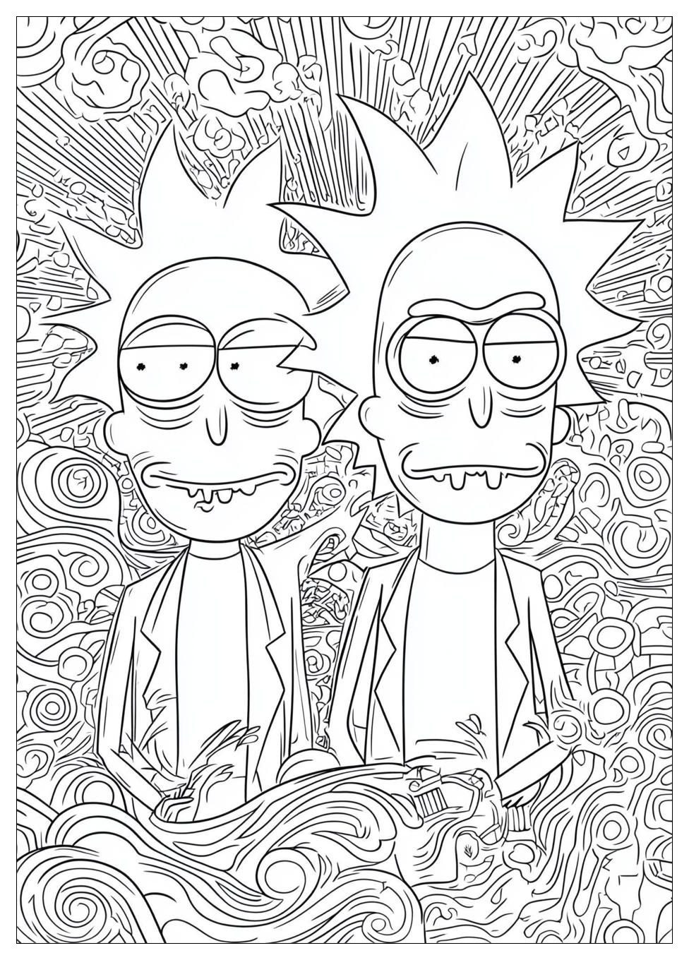 Kolorowanki Do Druku Rick I Morty 22