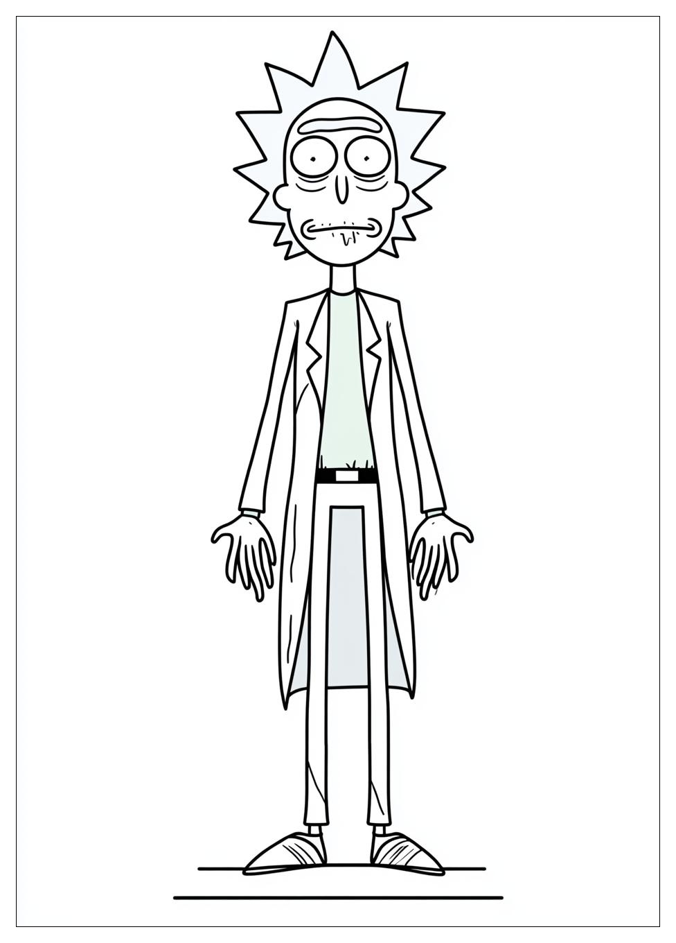 Kolorowanki Do Druku Rick I Morty 23