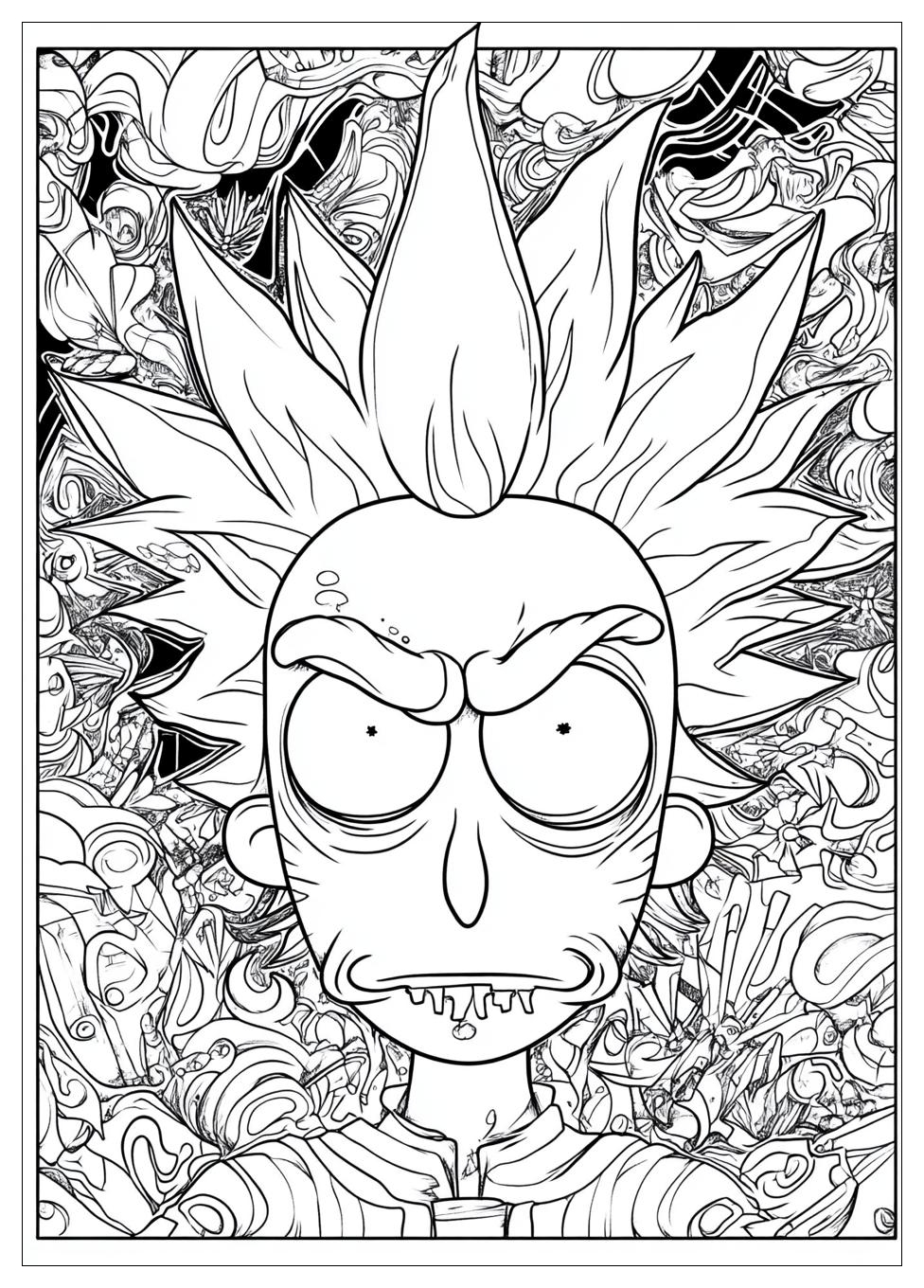 Kolorowanki Do Druku Rick I Morty 24