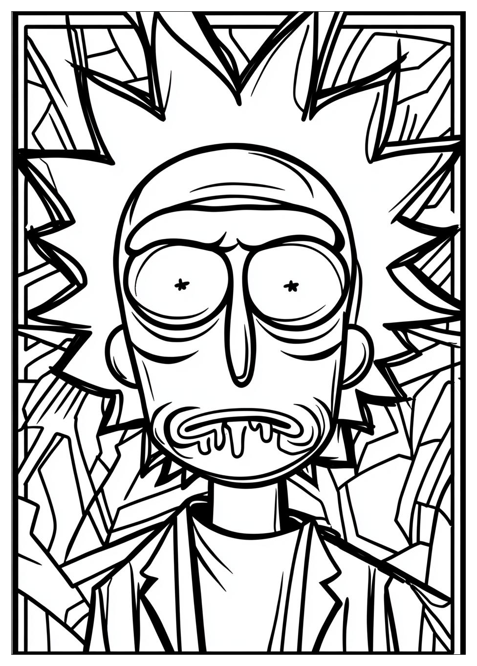 Kolorowanki Do Druku Rick I Morty 3