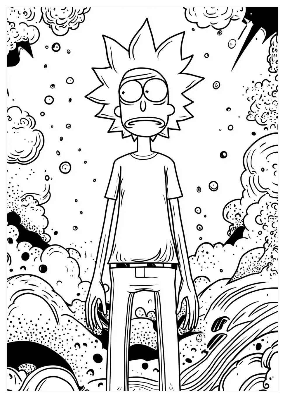 Kolorowanki Do Druku Rick I Morty 5