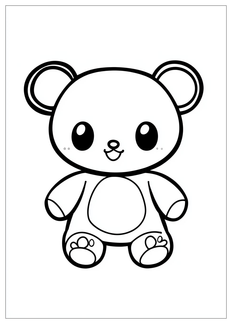 Kolorowanki Do Druku Rilakkuma 17