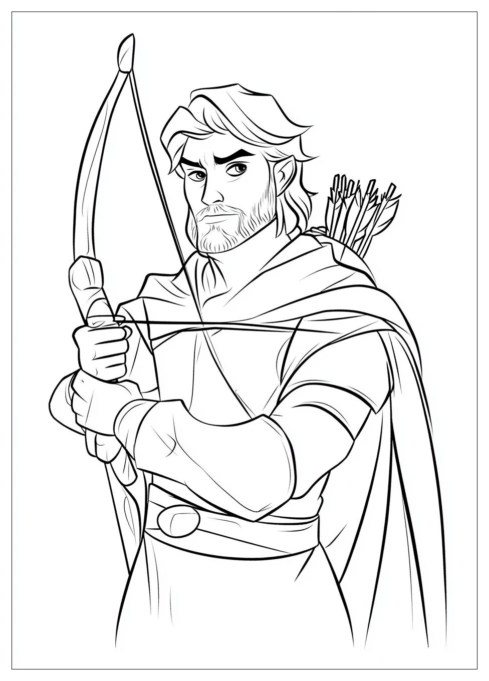 Kolorowanki Do Druku Robin Hood 1