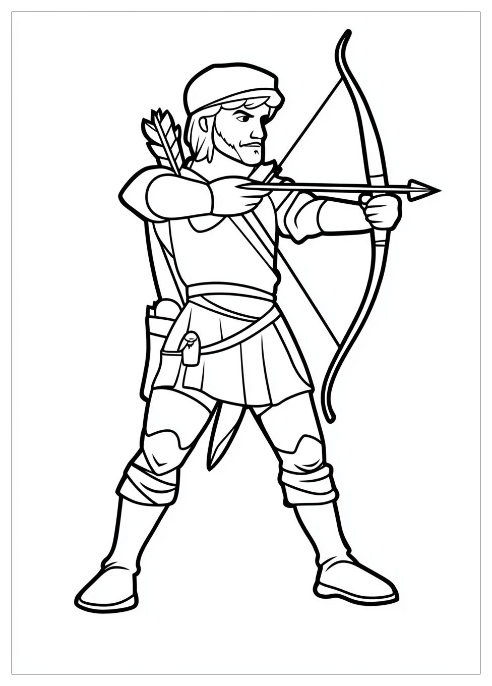 Kolorowanki Do Druku Robin Hood 14