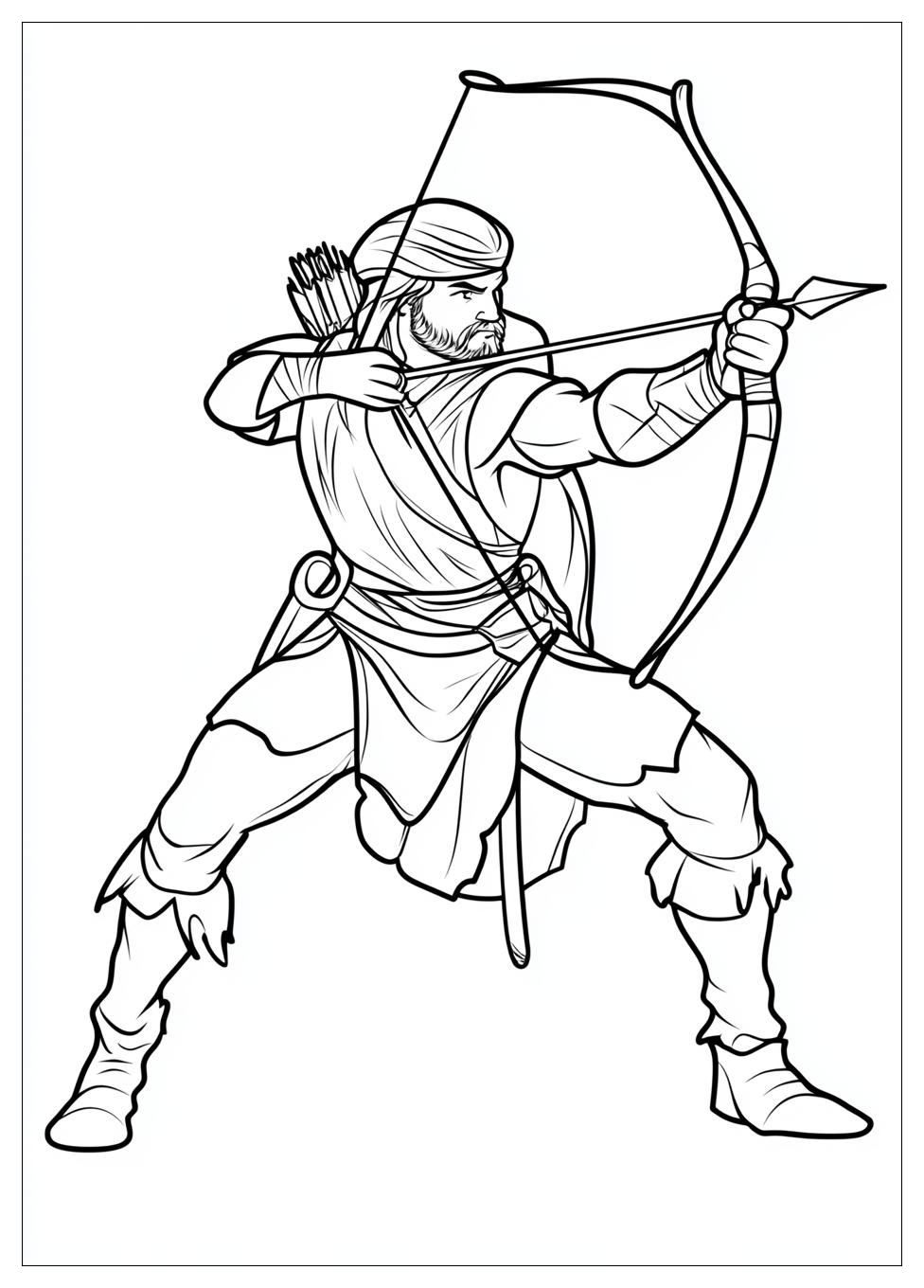 Kolorowanki Do Druku Robin Hood 2