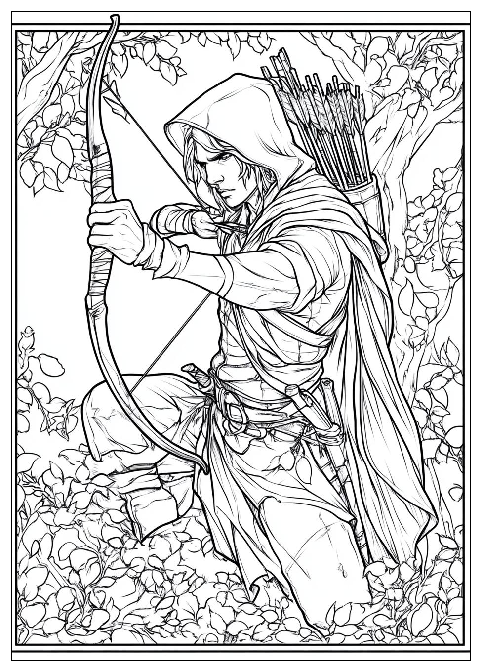 Kolorowanki Do Druku Robin Hood 23