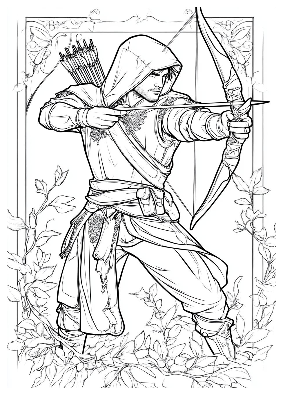 Kolorowanki Do Druku Robin Hood 24