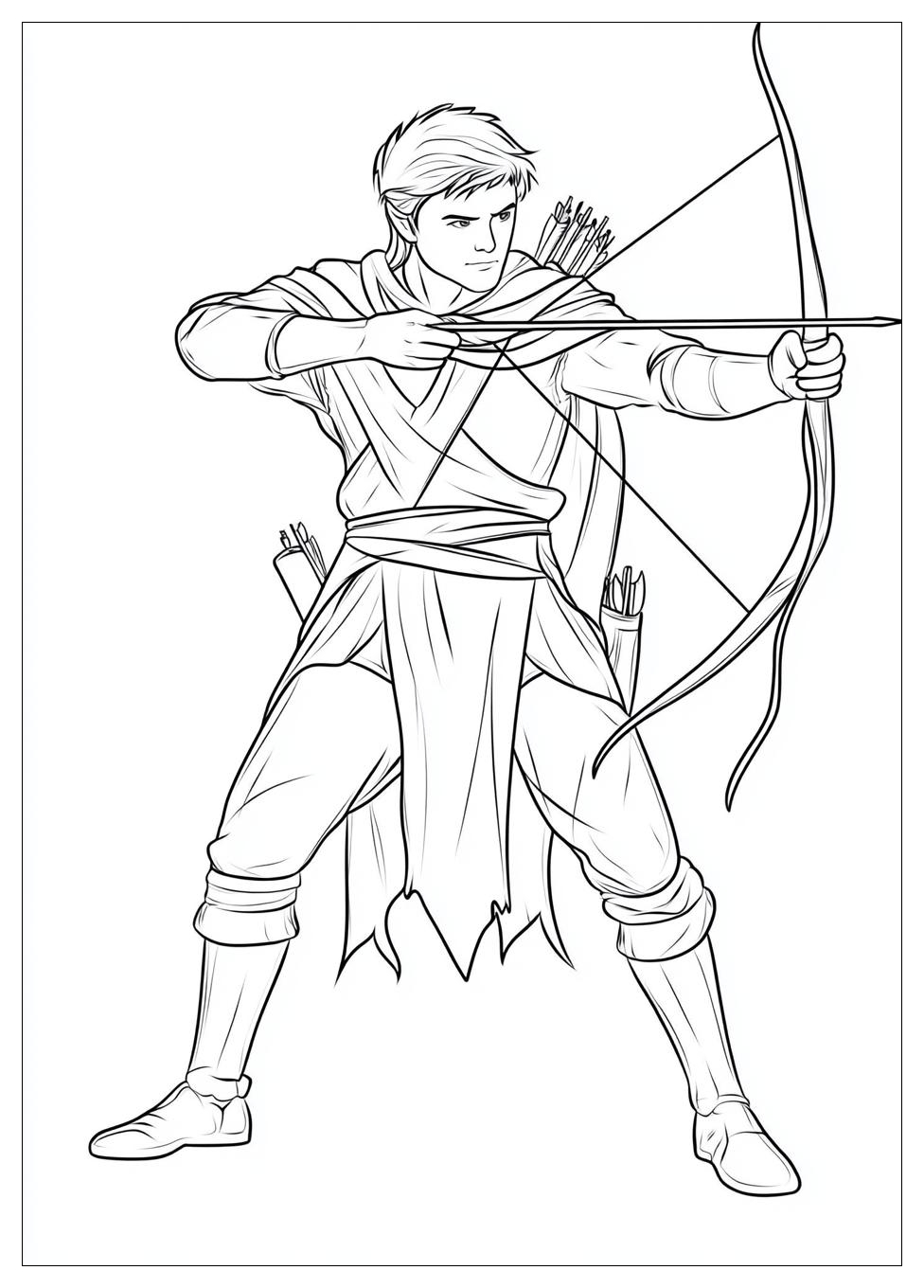 Kolorowanki Do Druku Robin Hood 3