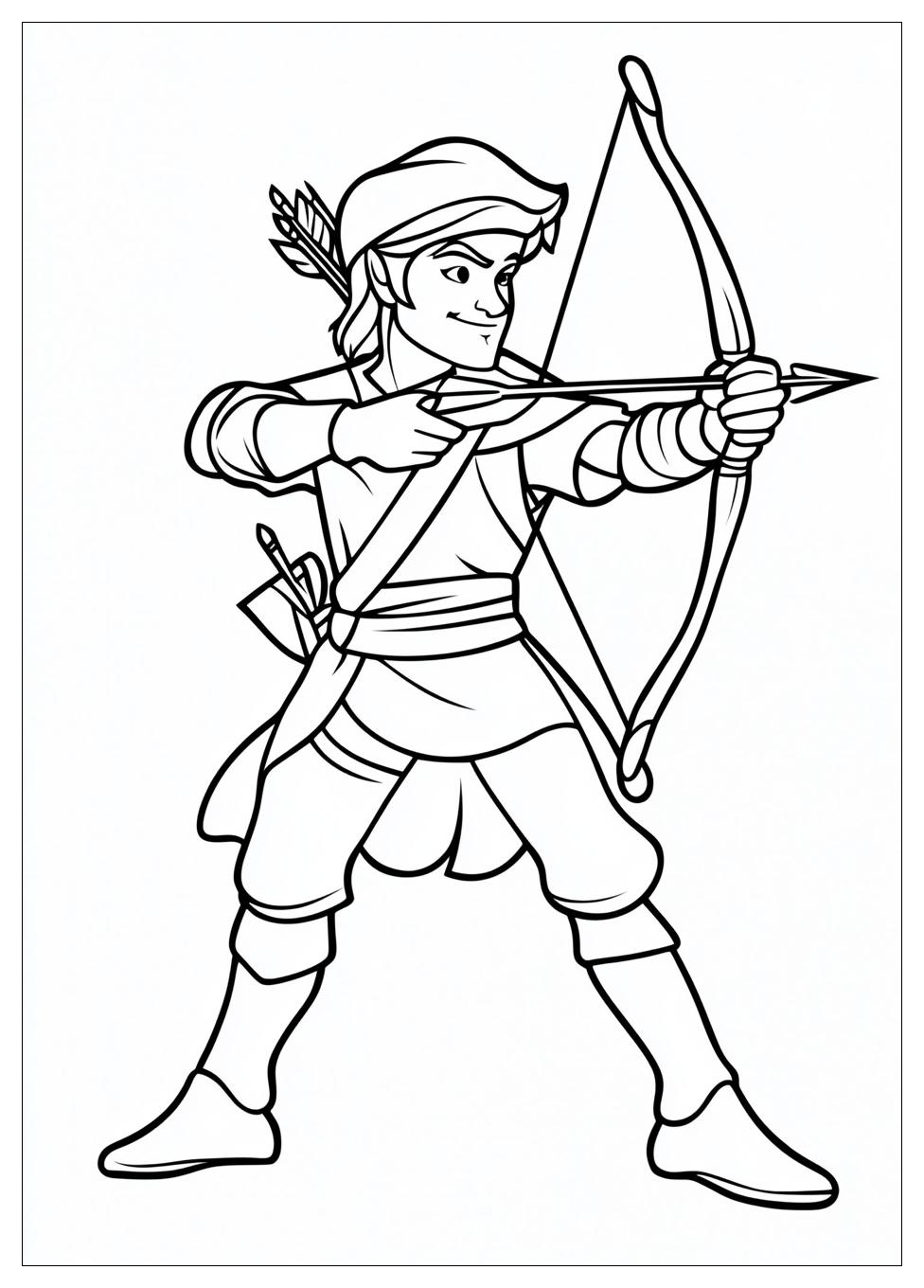 Kolorowanki Do Druku Robin Hood 4
