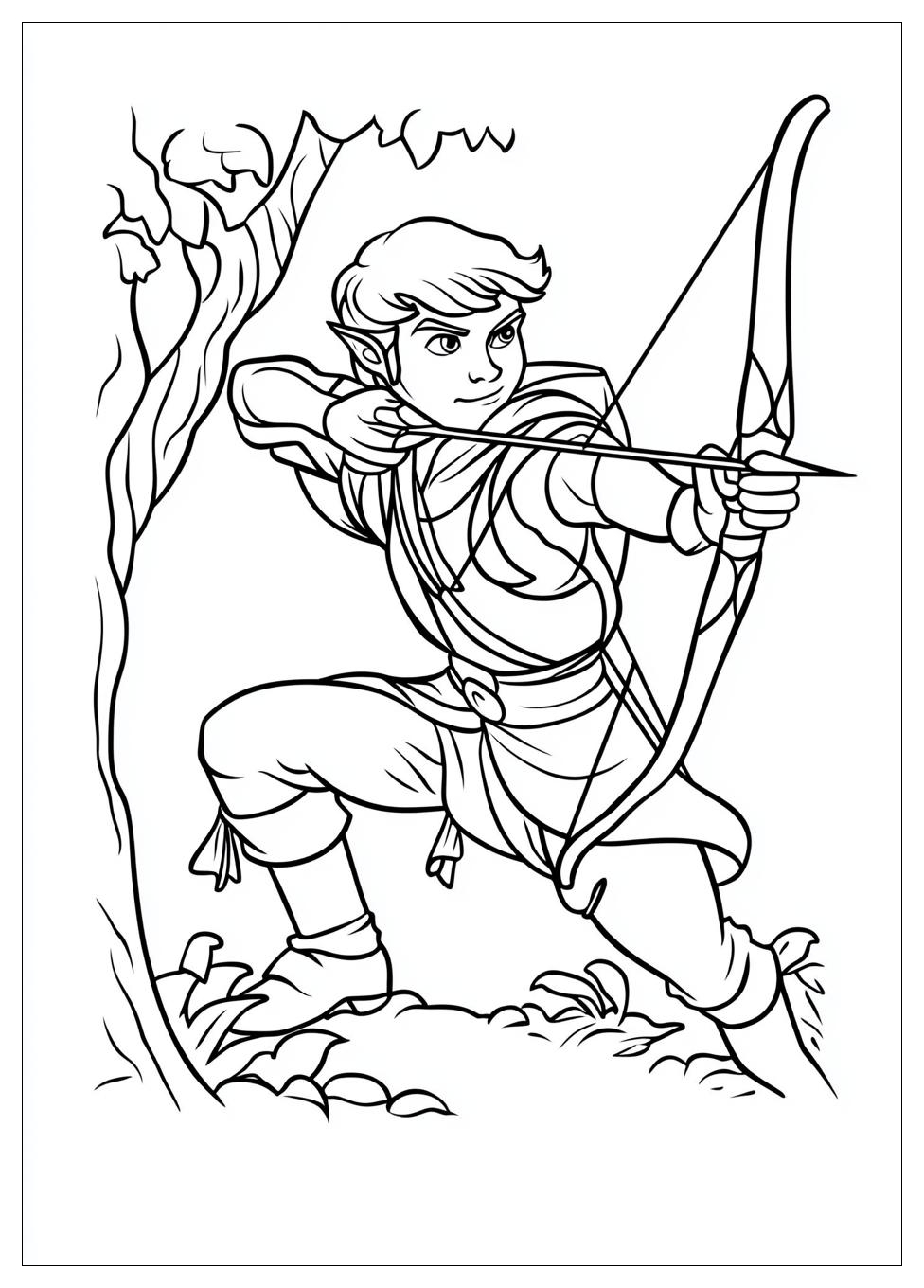 Kolorowanki Do Druku Robin Hood 6