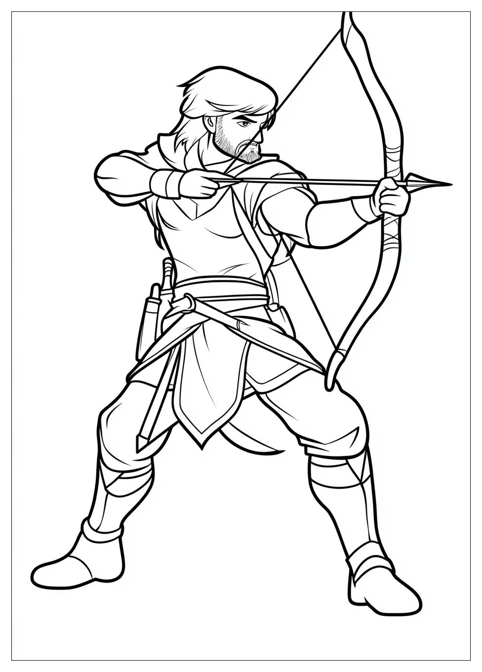 Kolorowanki Do Druku Robin Hood 7