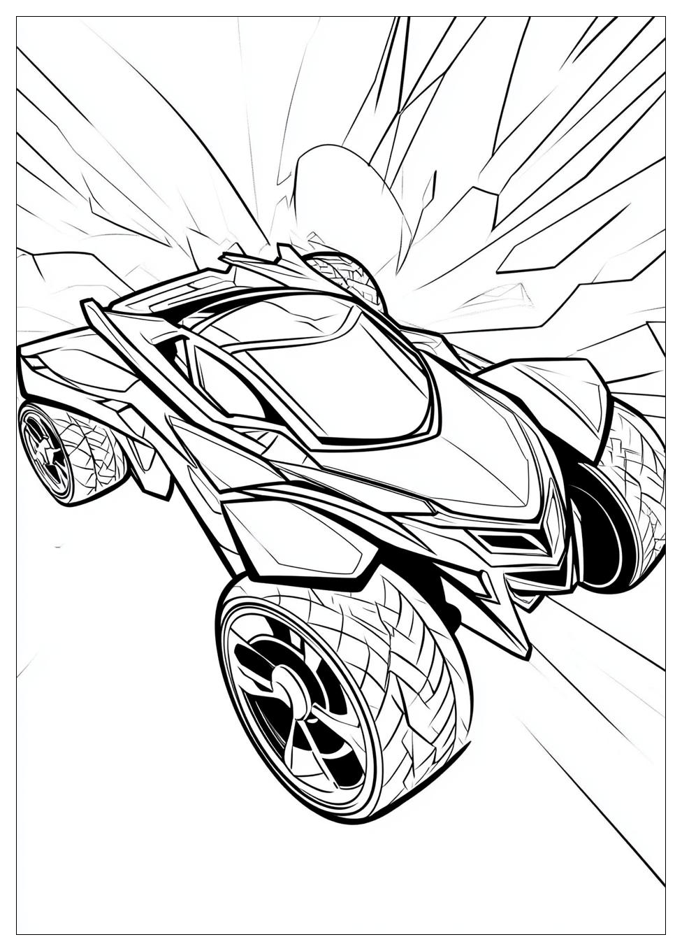 Kolorowanki Do Druku Rocket League 1