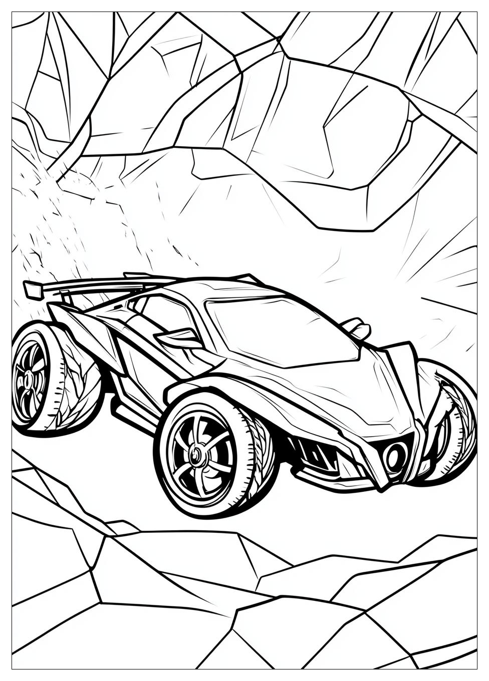 Kolorowanki Do Druku Rocket League 10