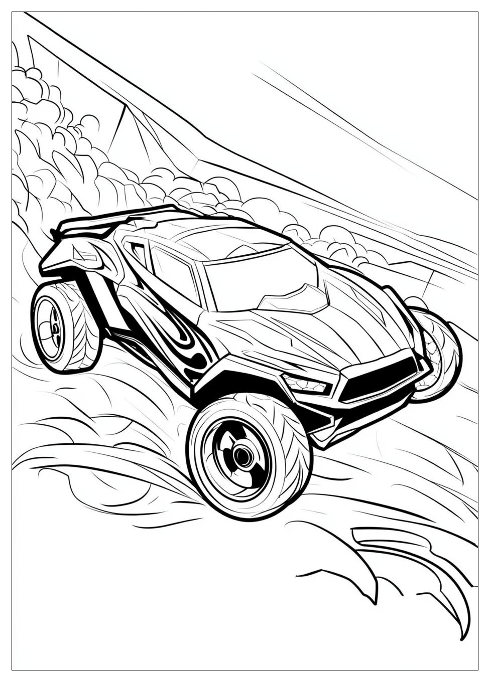 Kolorowanki Do Druku Rocket League 11