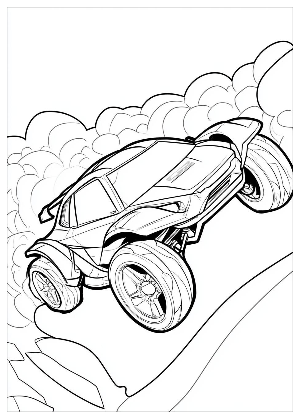 Kolorowanki Do Druku Rocket League 2