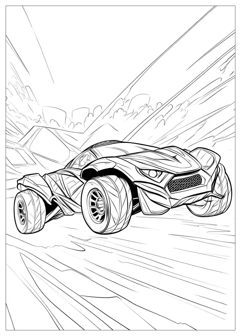 Kolorowanki Do Druku Rocket League 21