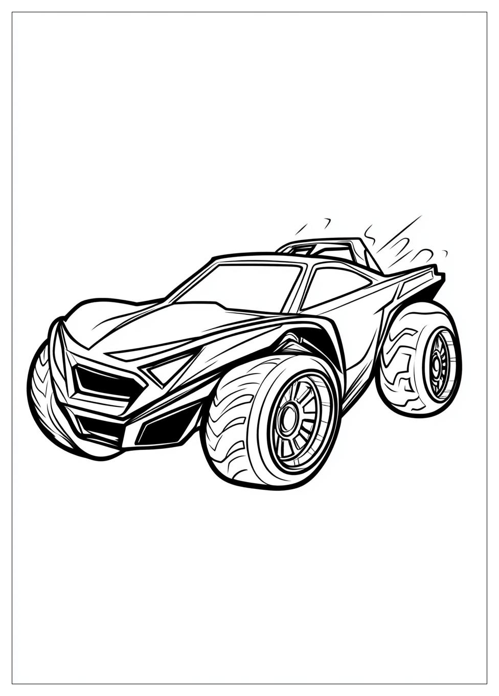 Kolorowanki Do Druku Rocket League 3