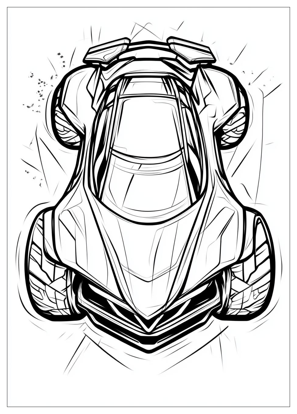 Kolorowanki Do Druku Rocket League 6