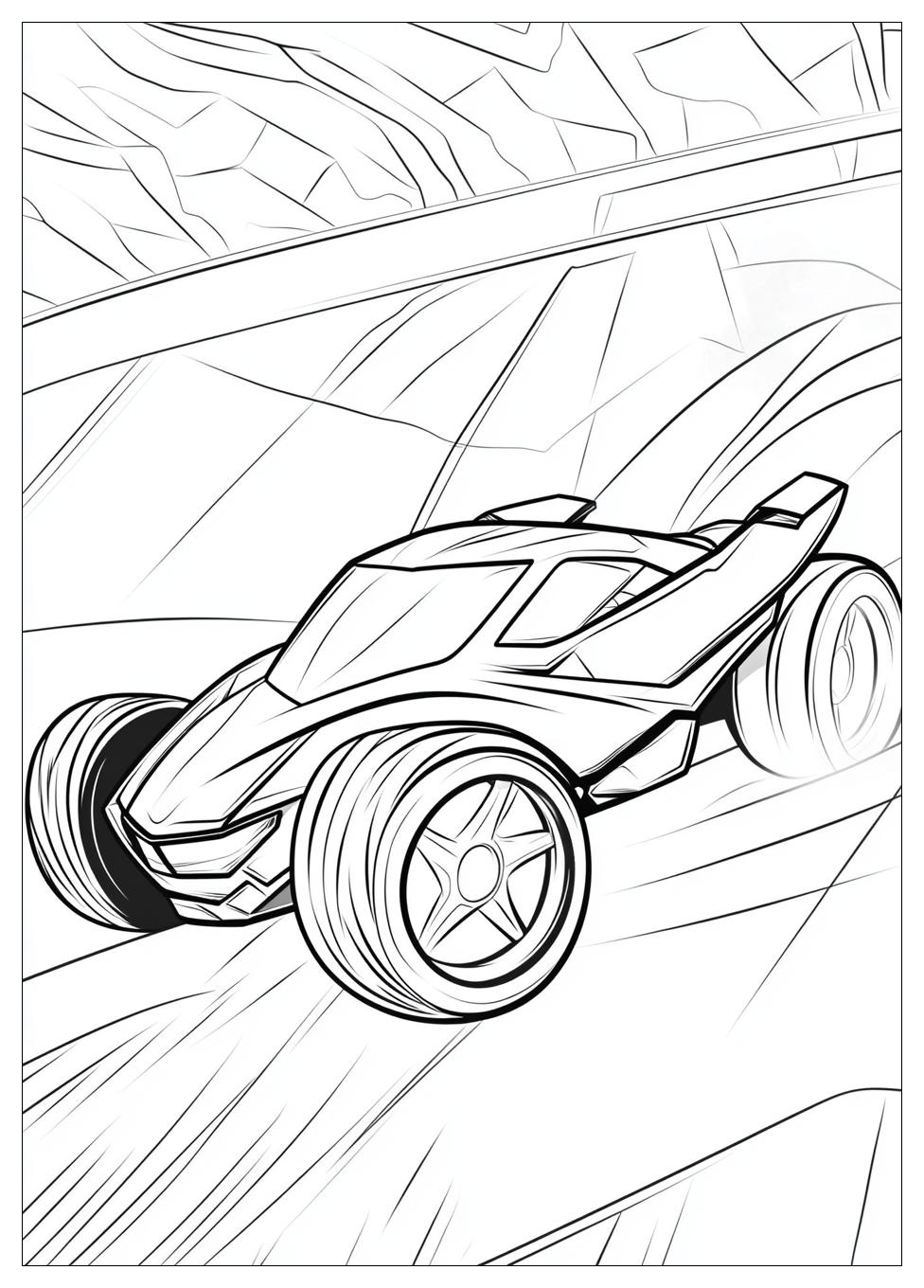 Kolorowanki Do Druku Rocket League 8