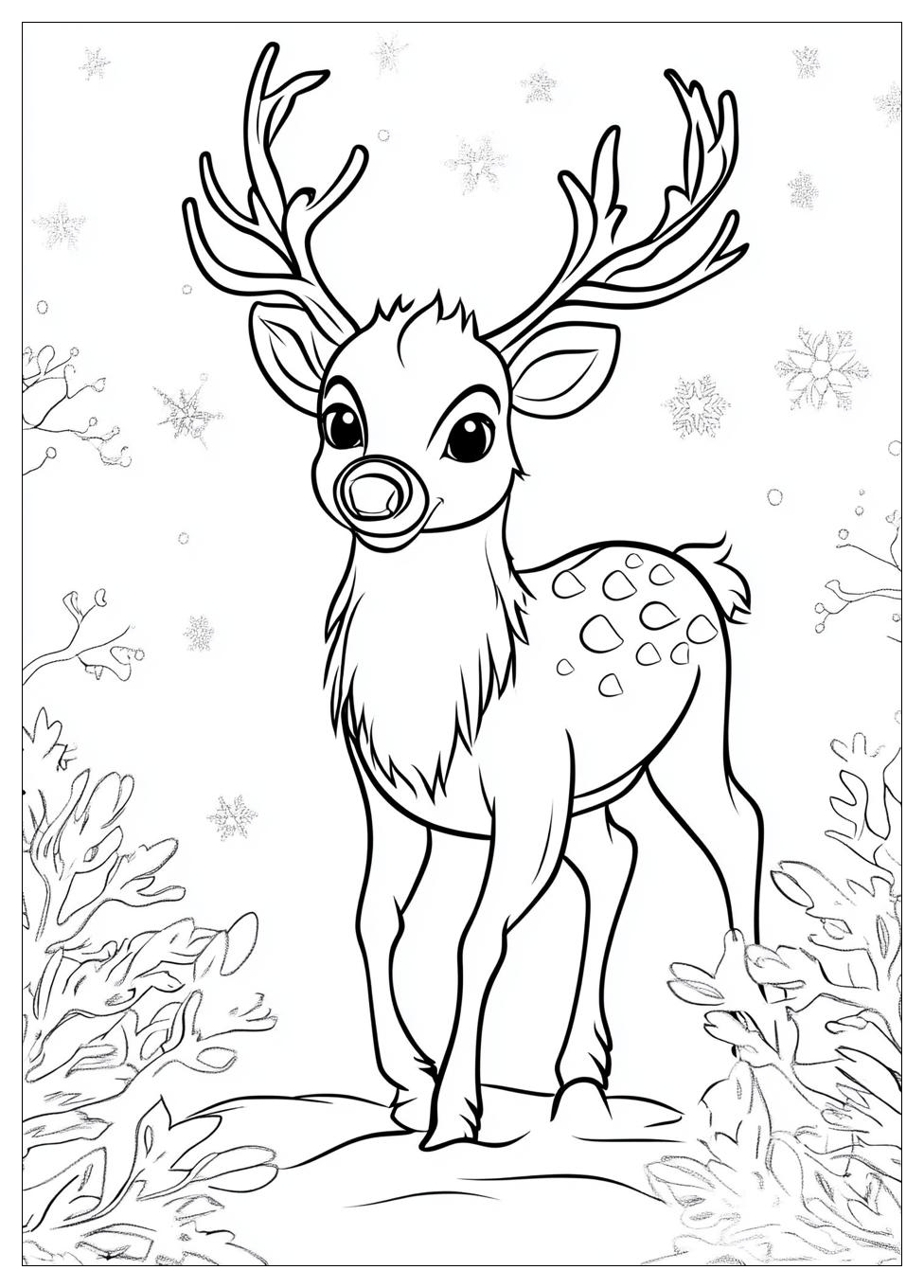 Kolorowanki Do Druku Rudolf 3