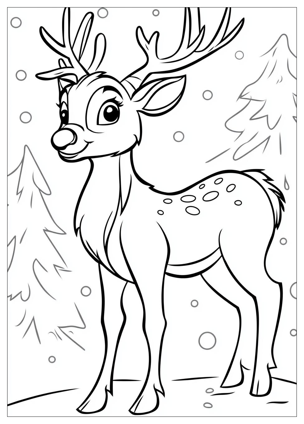 Kolorowanki Do Druku Rudolf 6