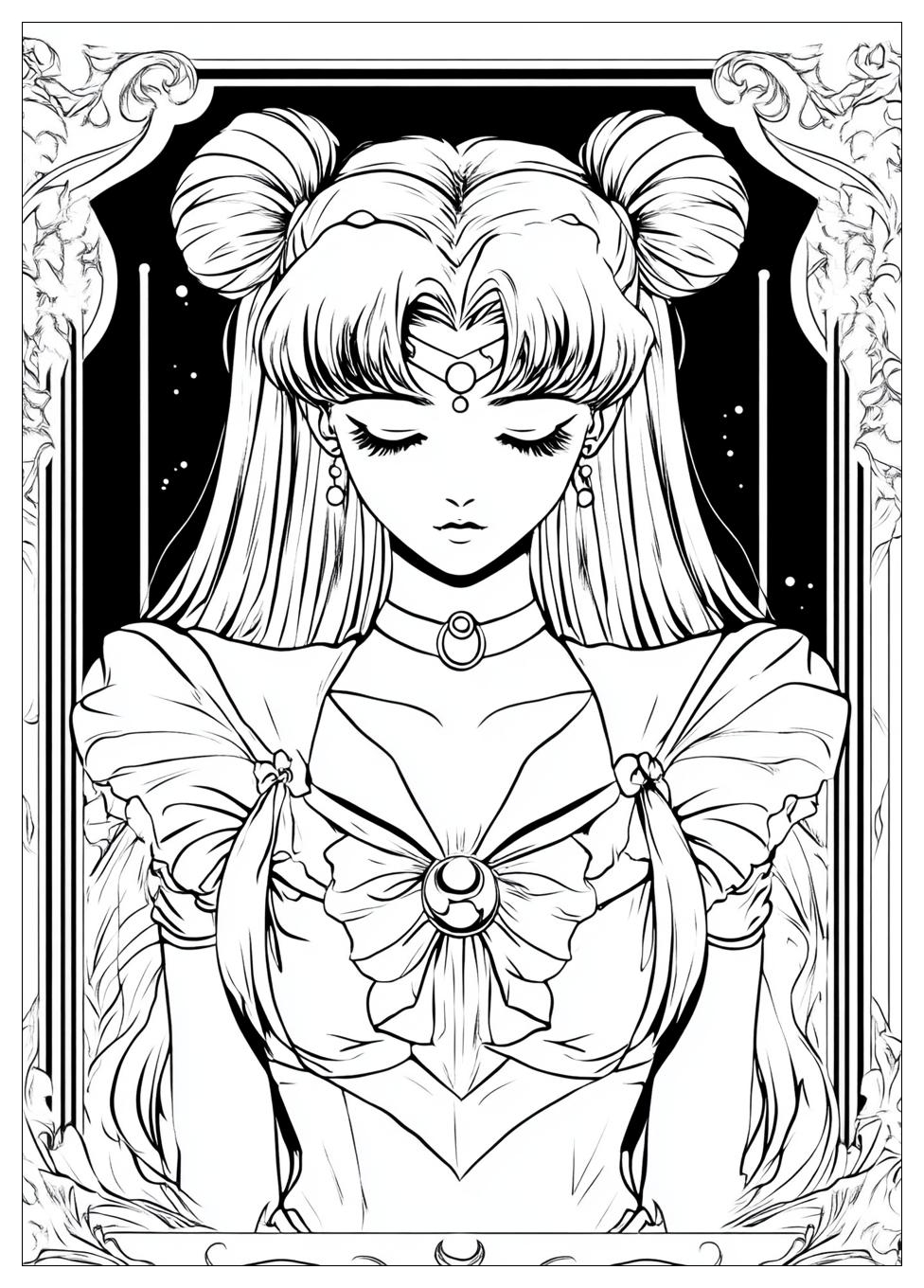 Kolorowanki Do Druku Sailor Moon 10