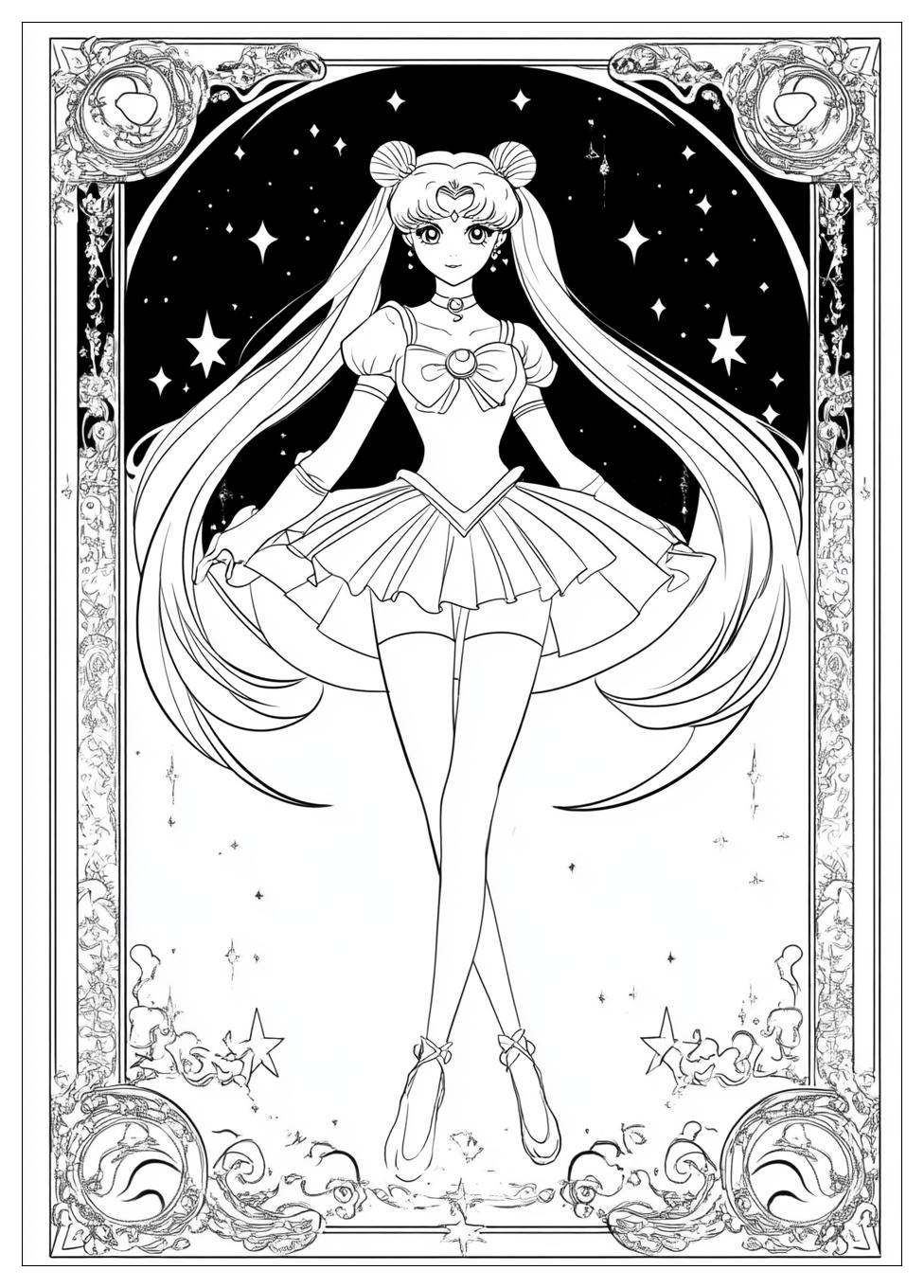 Kolorowanki Do Druku Sailor Moon 11