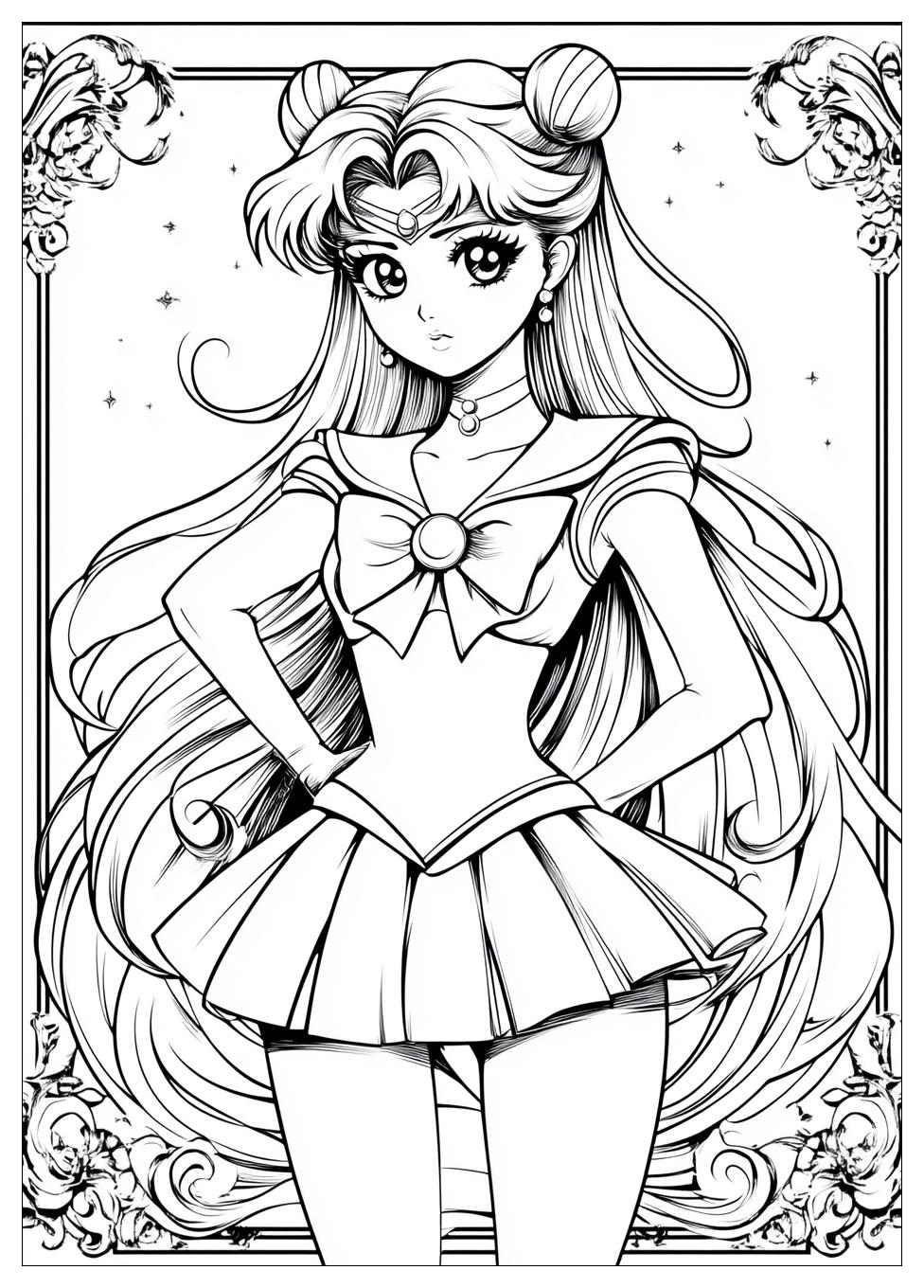 Kolorowanki Do Druku Sailor Moon 15