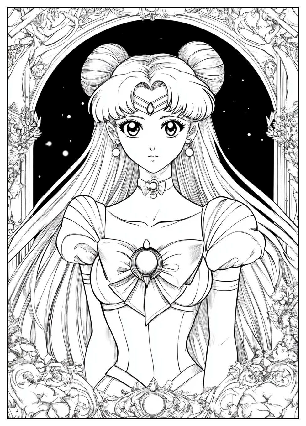 Kolorowanki Do Druku Sailor Moon 19