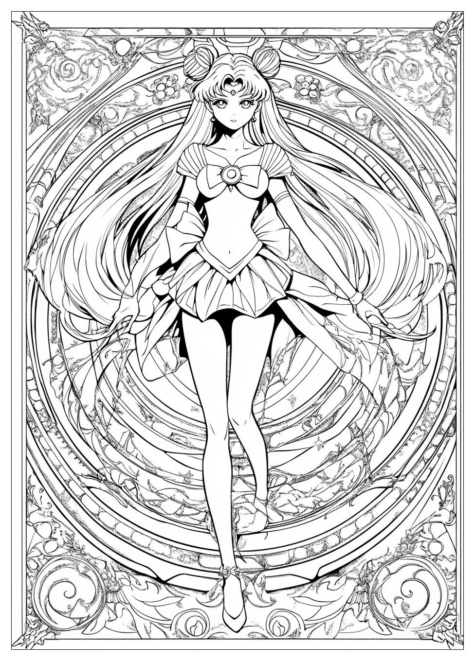 Kolorowanki Do Druku Sailor Moon 20