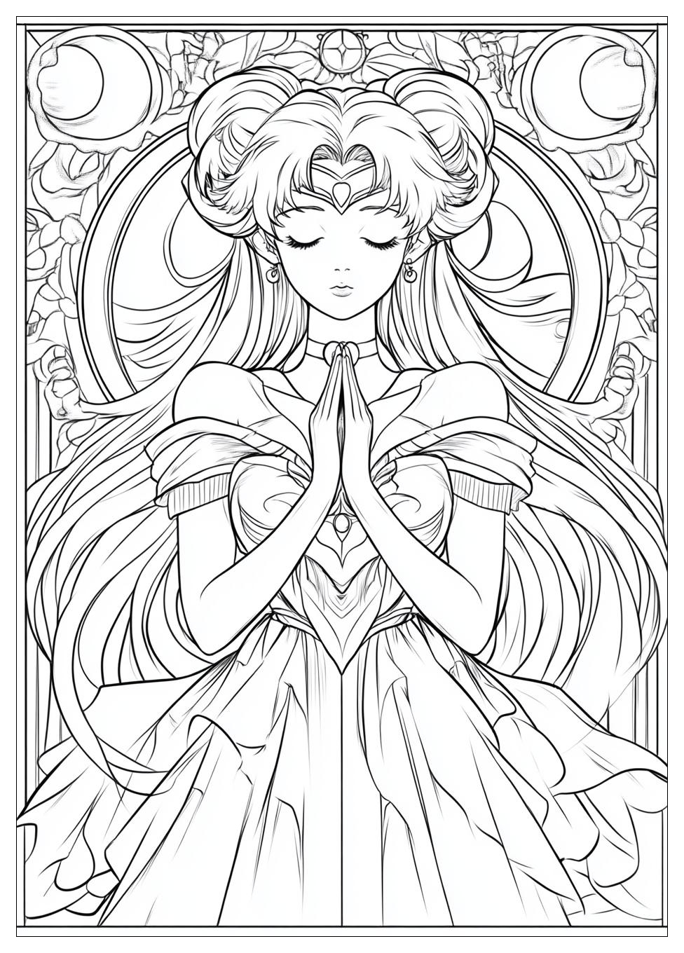 Kolorowanki Do Druku Sailor Moon 23