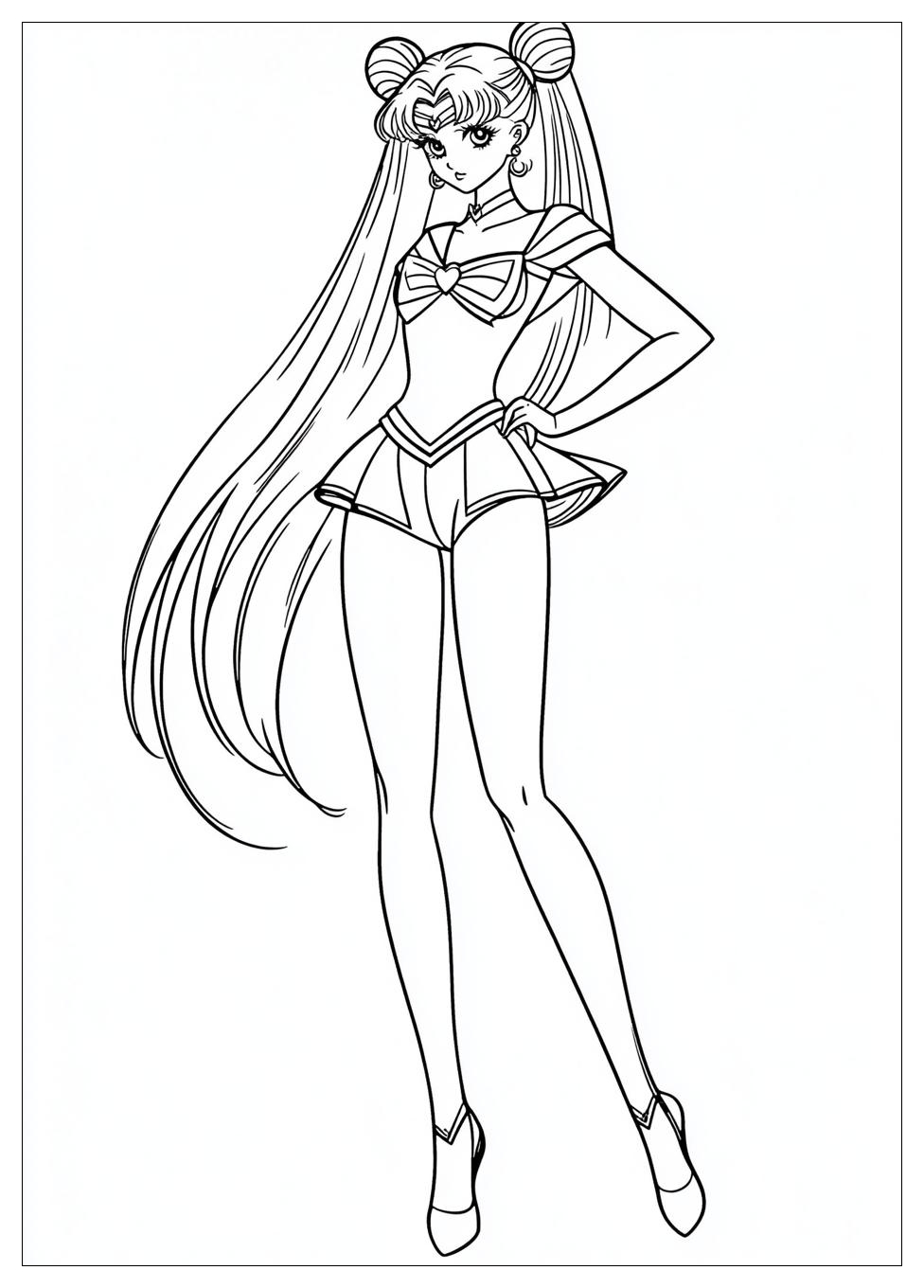 Kolorowanki Do Druku Sailor Moon 3