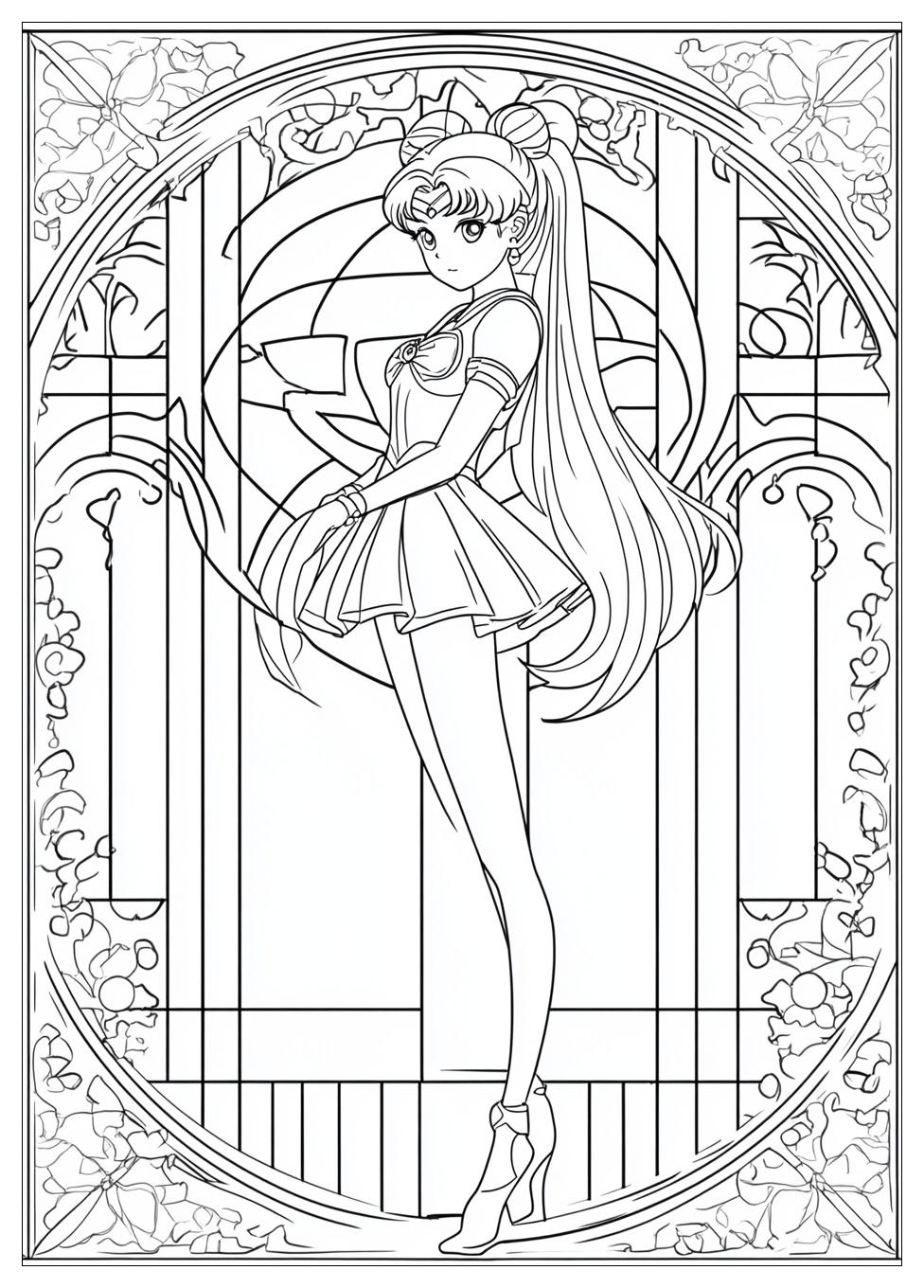 Kolorowanki Do Druku Sailor Moon 5