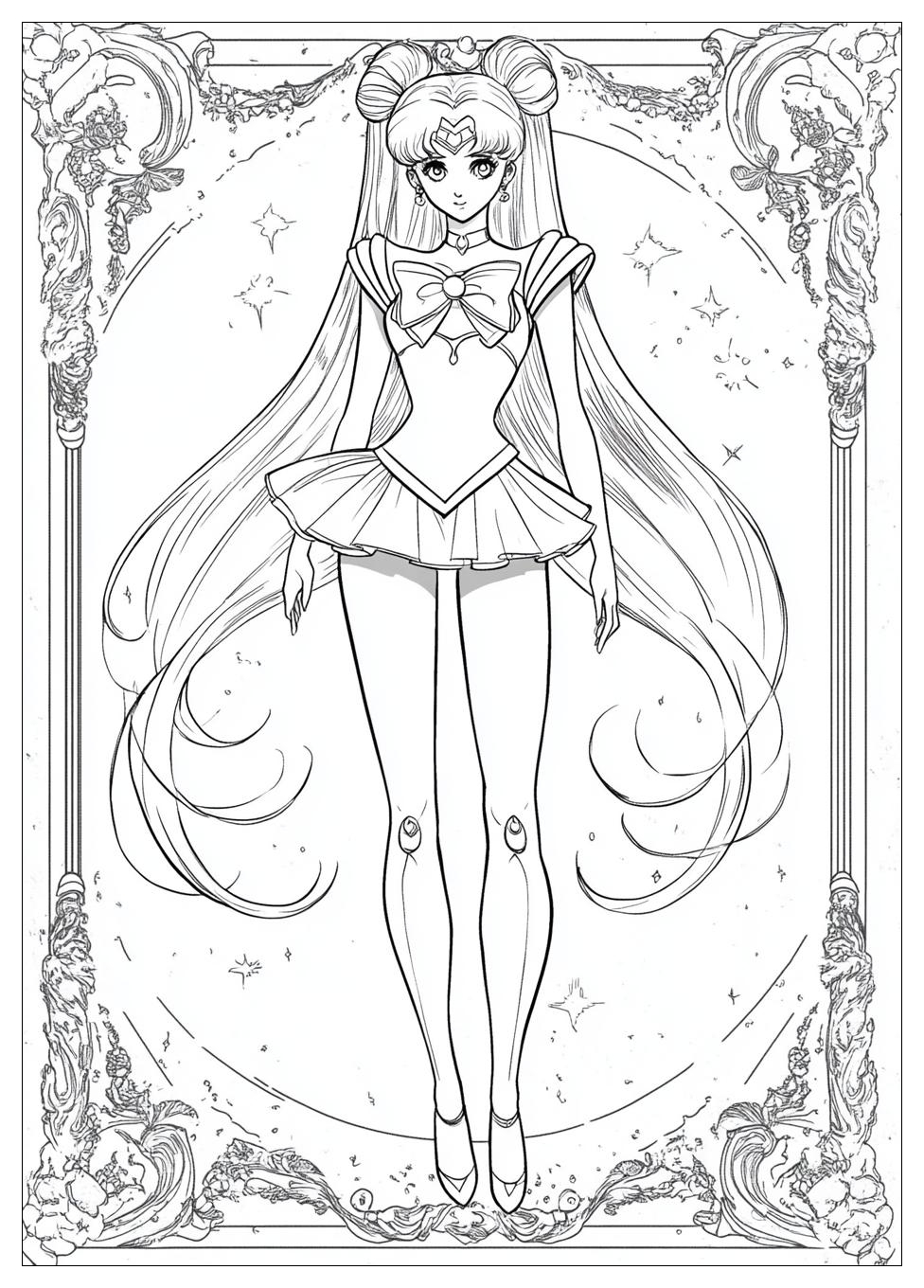 Kolorowanki Do Druku Sailor Moon 7
