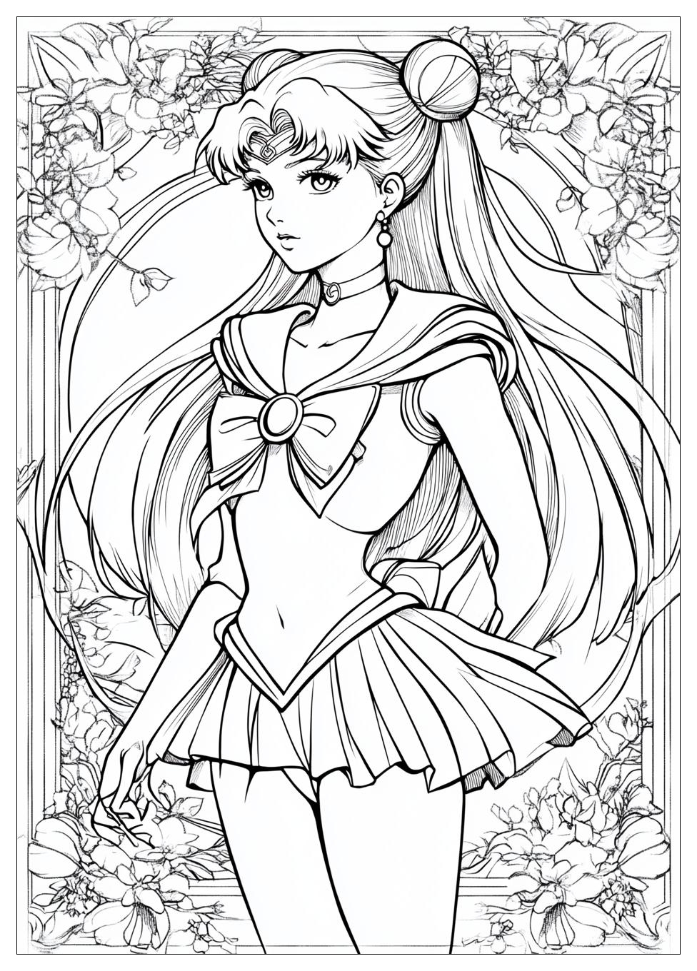 Kolorowanki Do Druku Sailor Moon 9