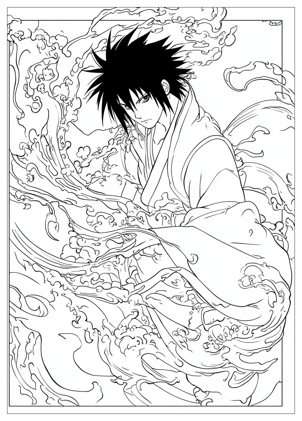 Kolorowanki Do Druku Sasuke 11