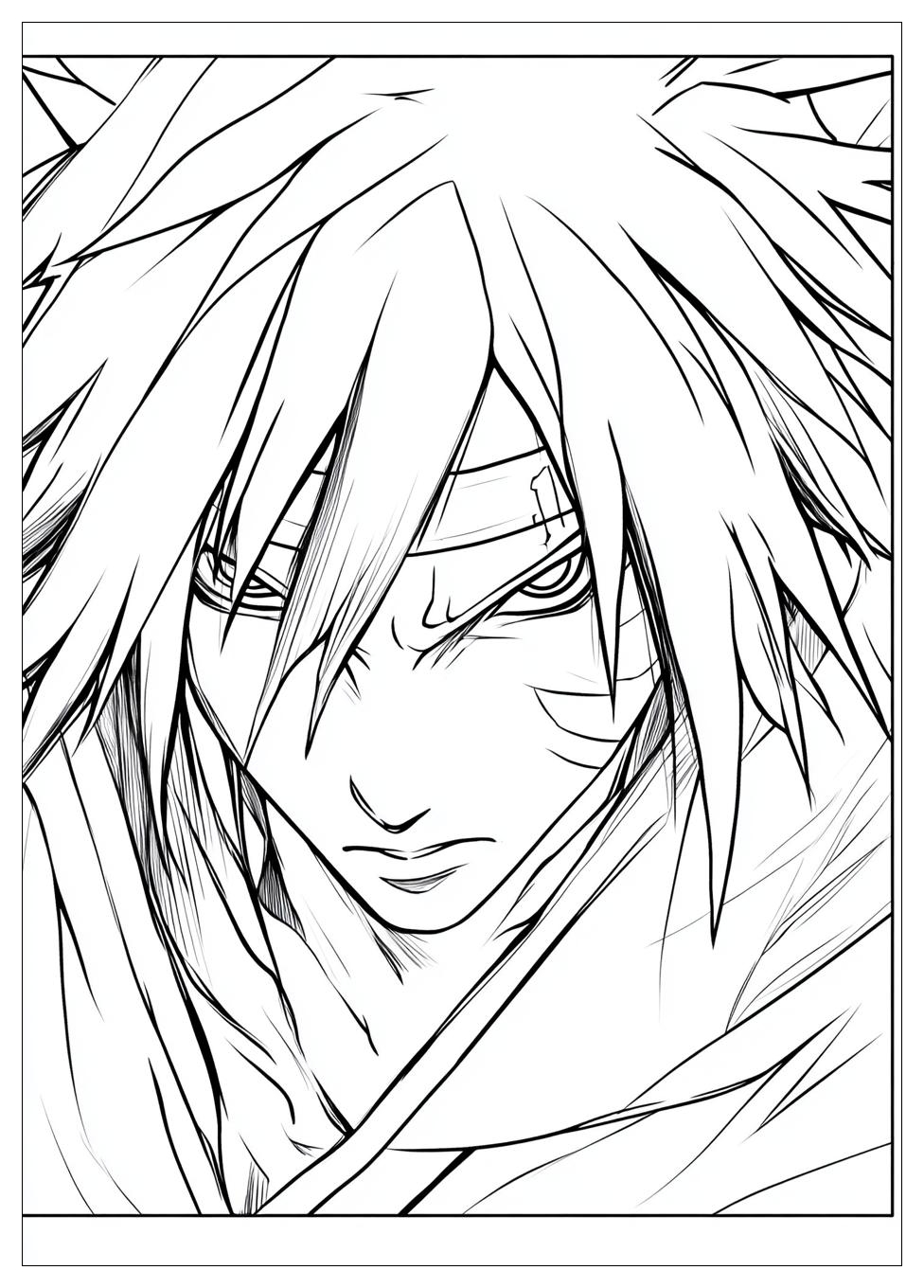 Kolorowanki Do Druku Sasuke 12