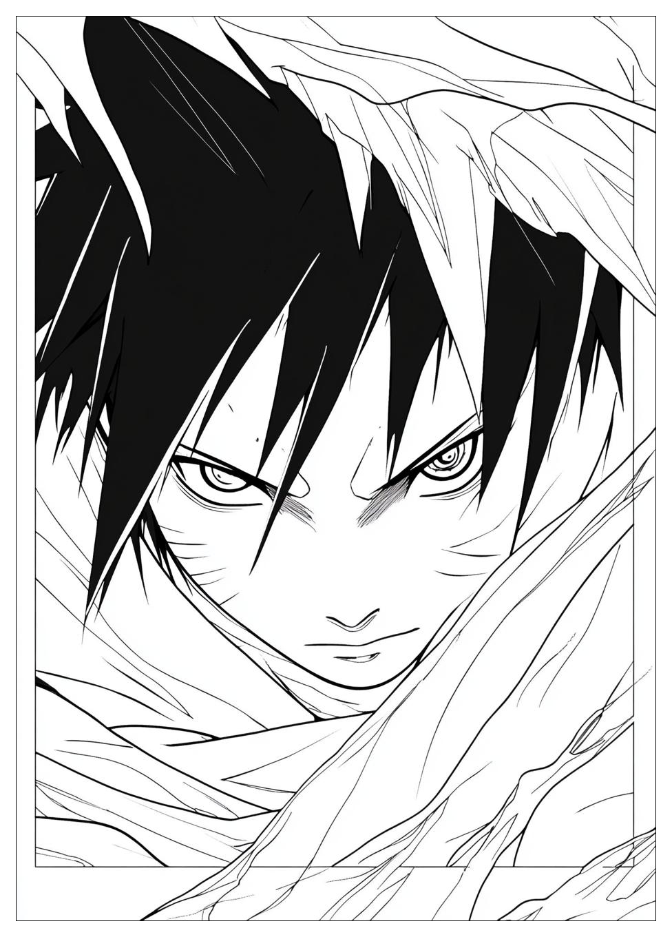 Kolorowanki Do Druku Sasuke 14