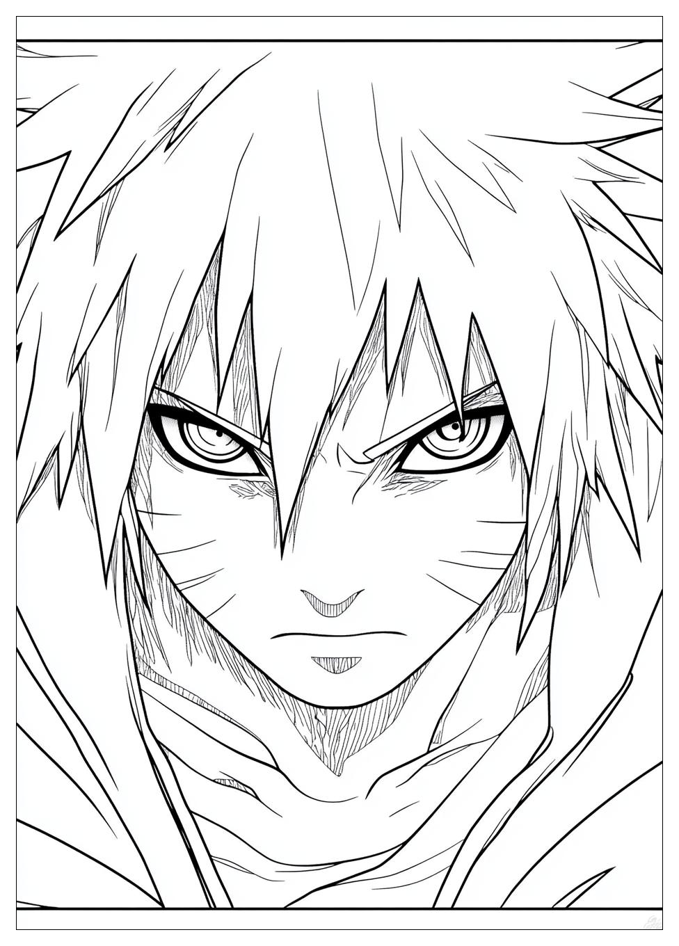 Kolorowanki Do Druku Sasuke 18