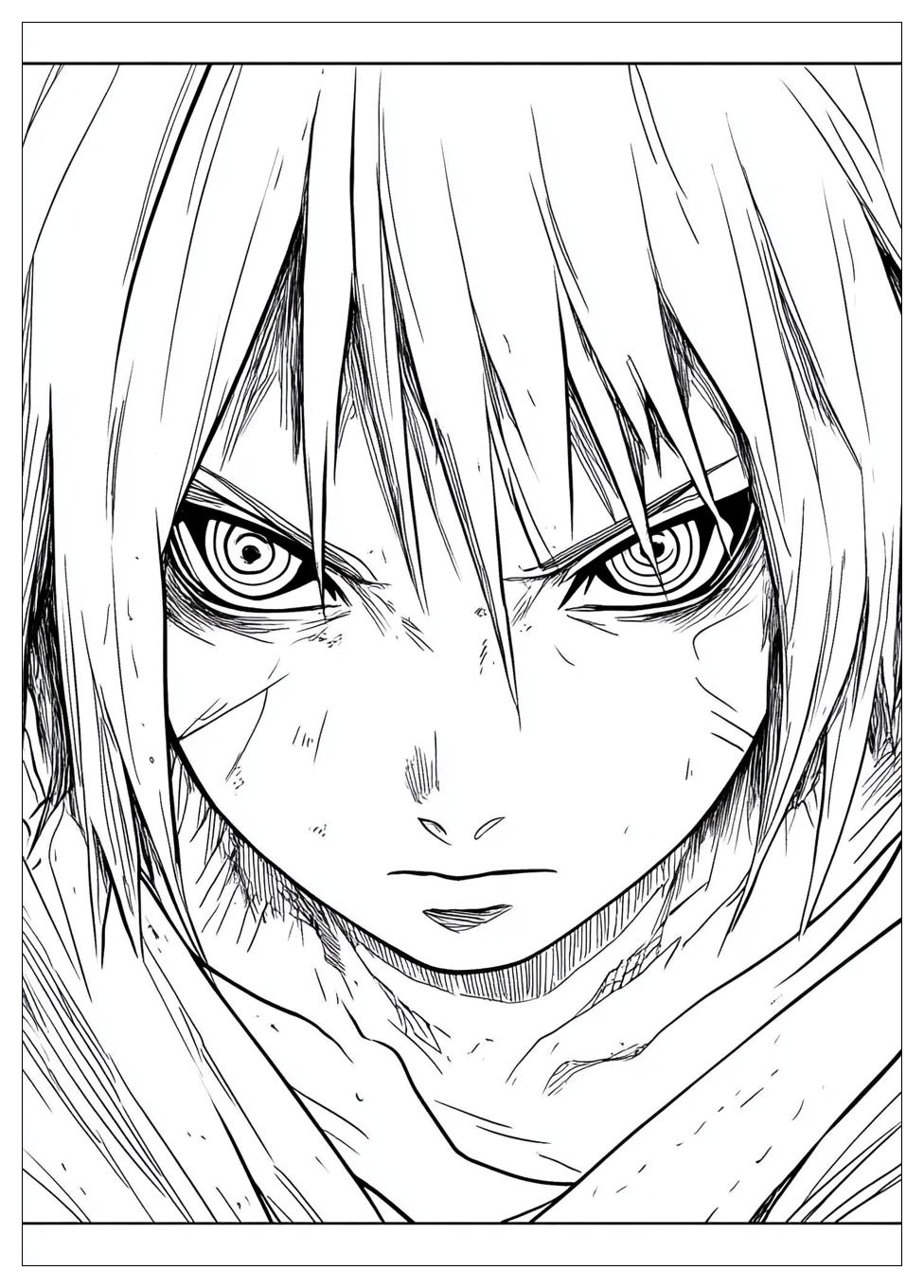 Kolorowanki Do Druku Sasuke 19