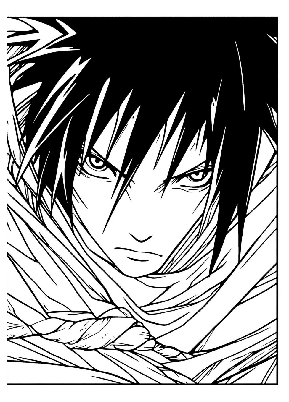 Kolorowanki Do Druku Sasuke 20