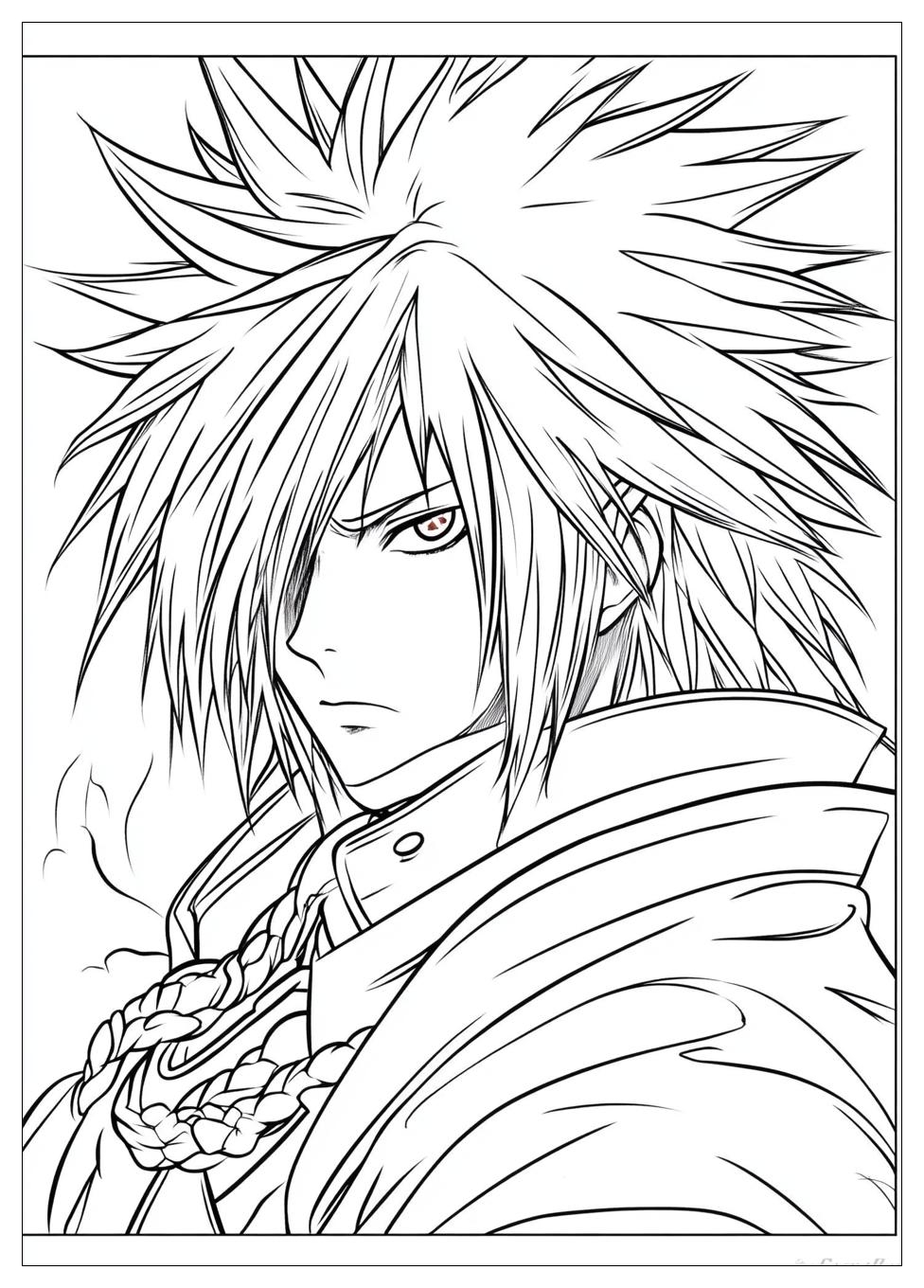 Kolorowanki Do Druku Sasuke 3