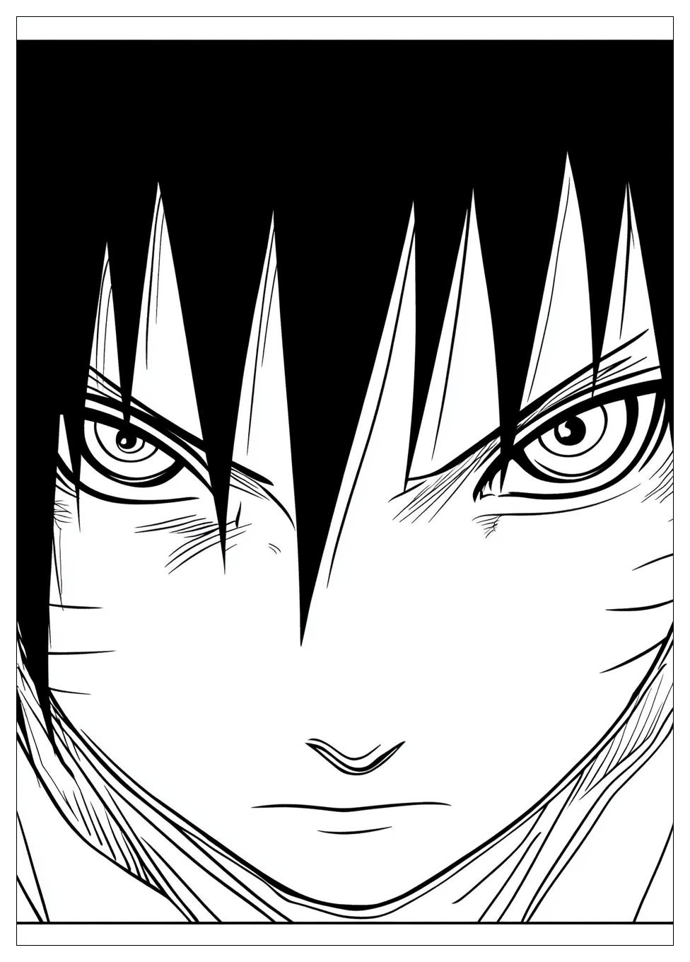 Kolorowanki Do Druku Sasuke 5