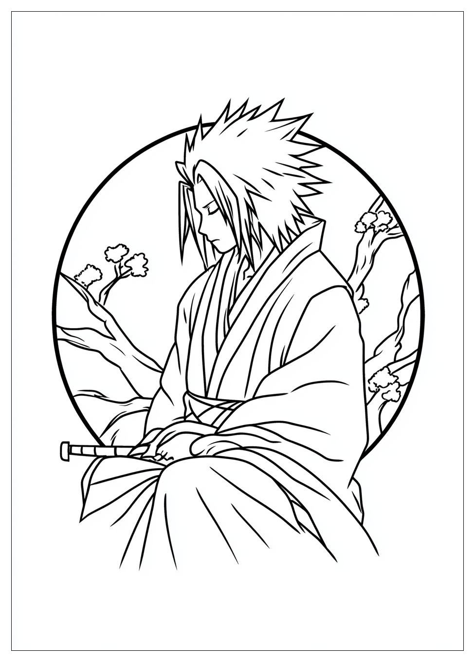 Kolorowanki Do Druku Sasuke 6