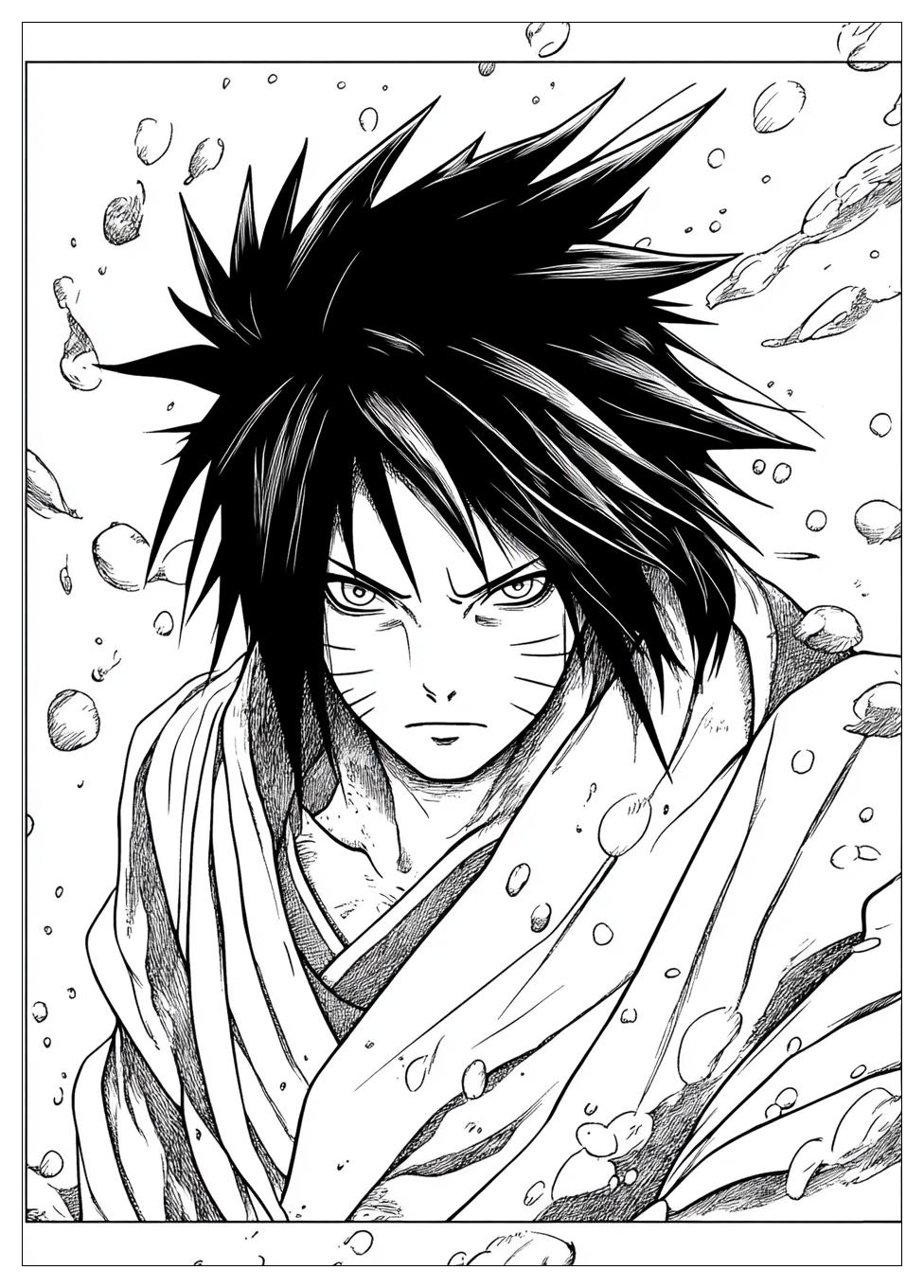 Kolorowanki Do Druku Sasuke 9
